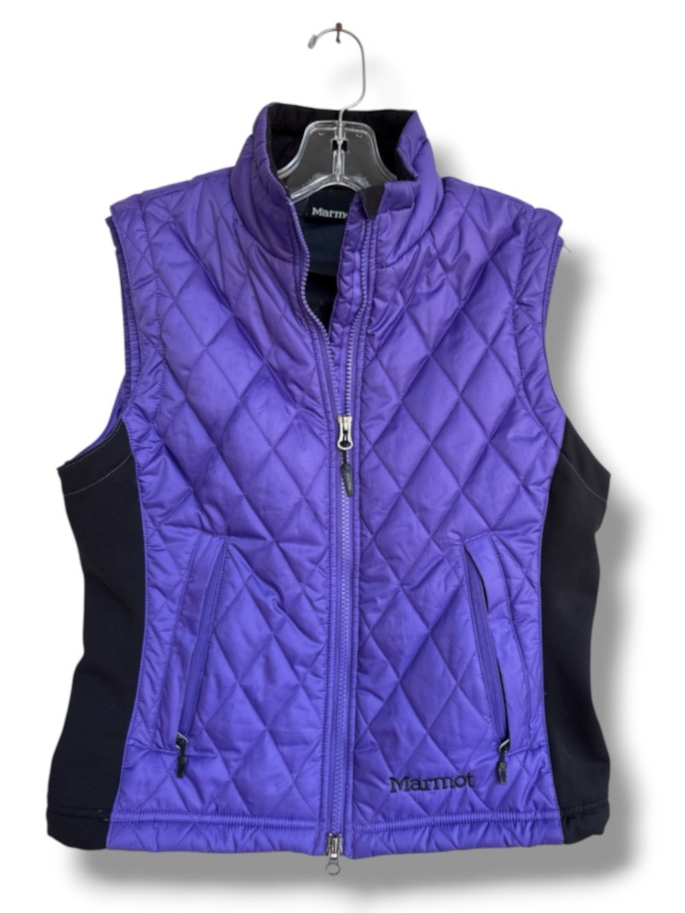Marmot Kitzbuhel Insulated Puffer Vest Purple/Black Size Small